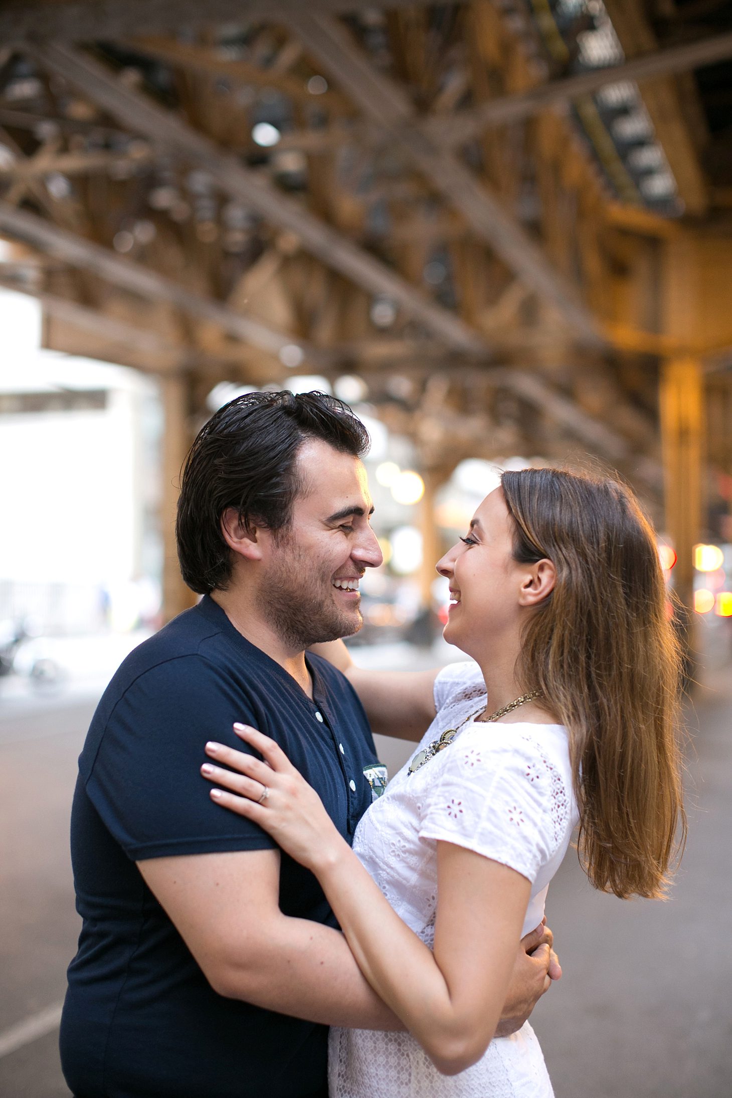 Chicago Downtown El Train Engagement Session by Christy Tyler Photography_0001