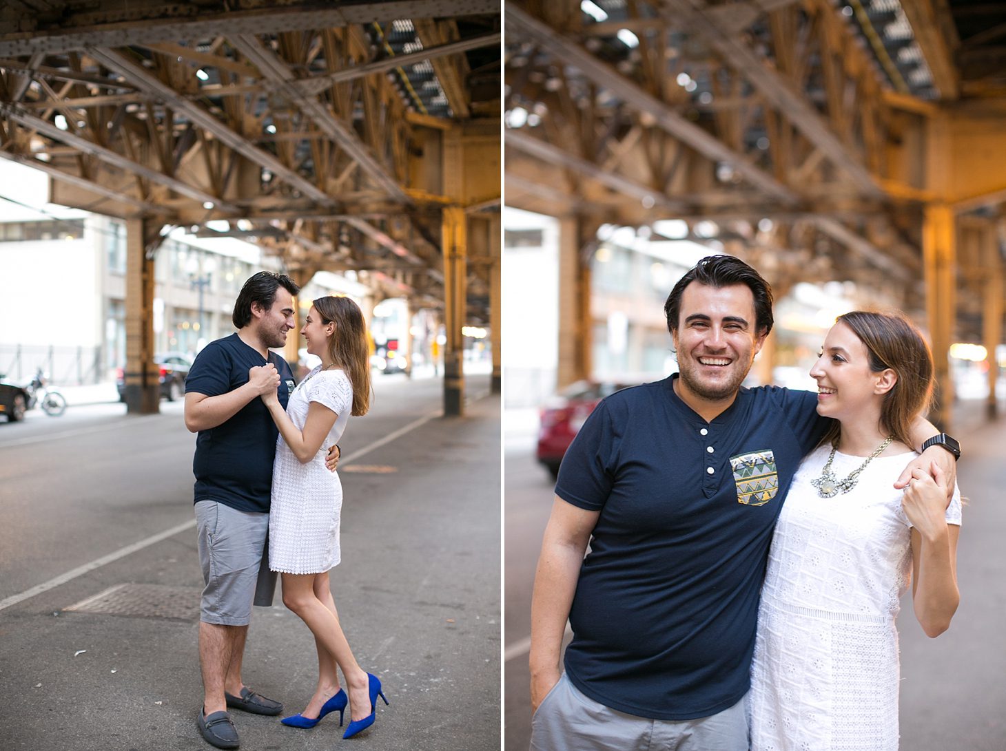 Chicago Downtown El Train Engagement Session by Christy Tyler Photography_0002