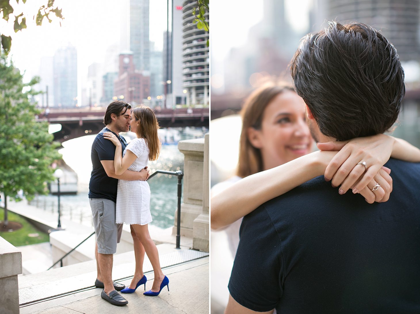 Chicago River Walk Engagement Session by Christy Tyler Photography_0004