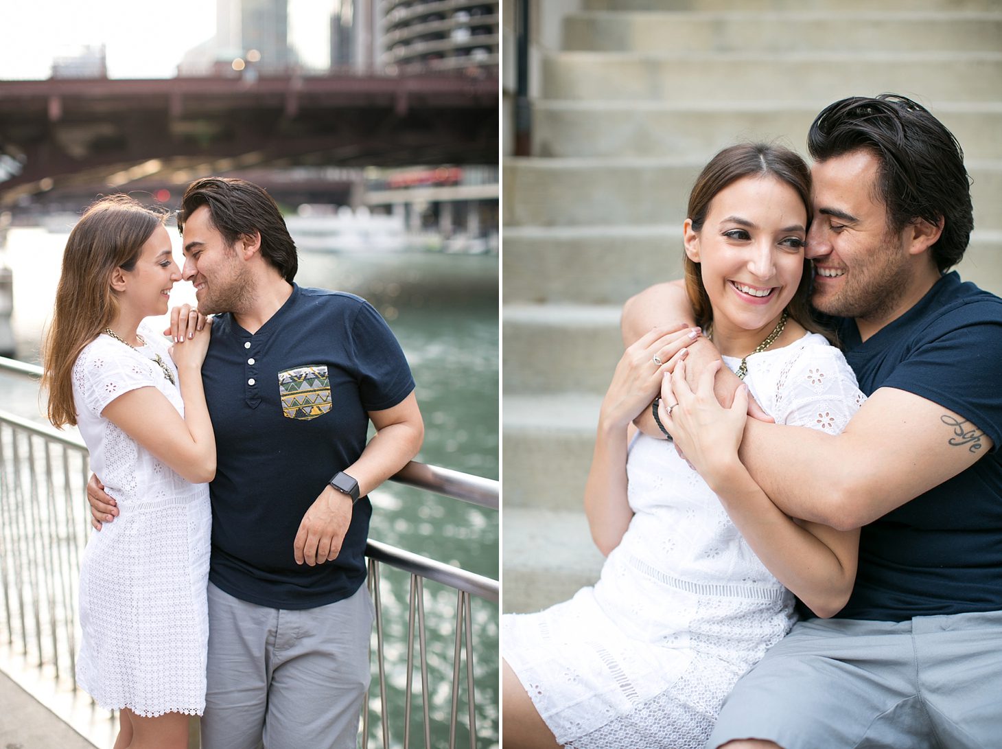 Chicago River Walk Engagement Session by Christy Tyler Photography_0005