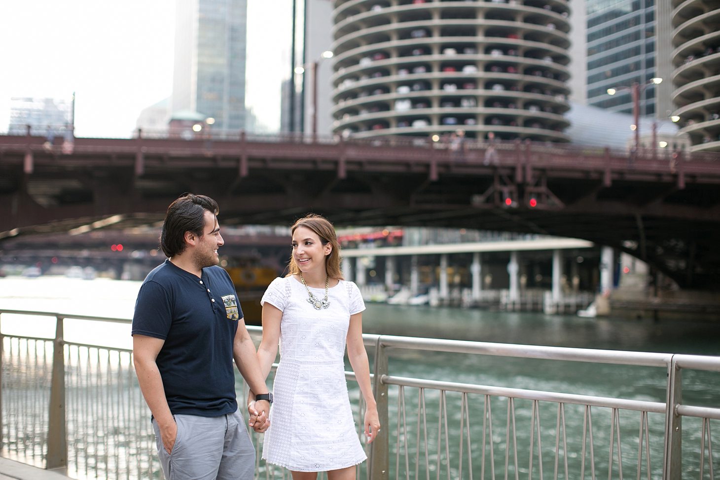 Chicago River Walk Engagement Session by Christy Tyler Photography_0007