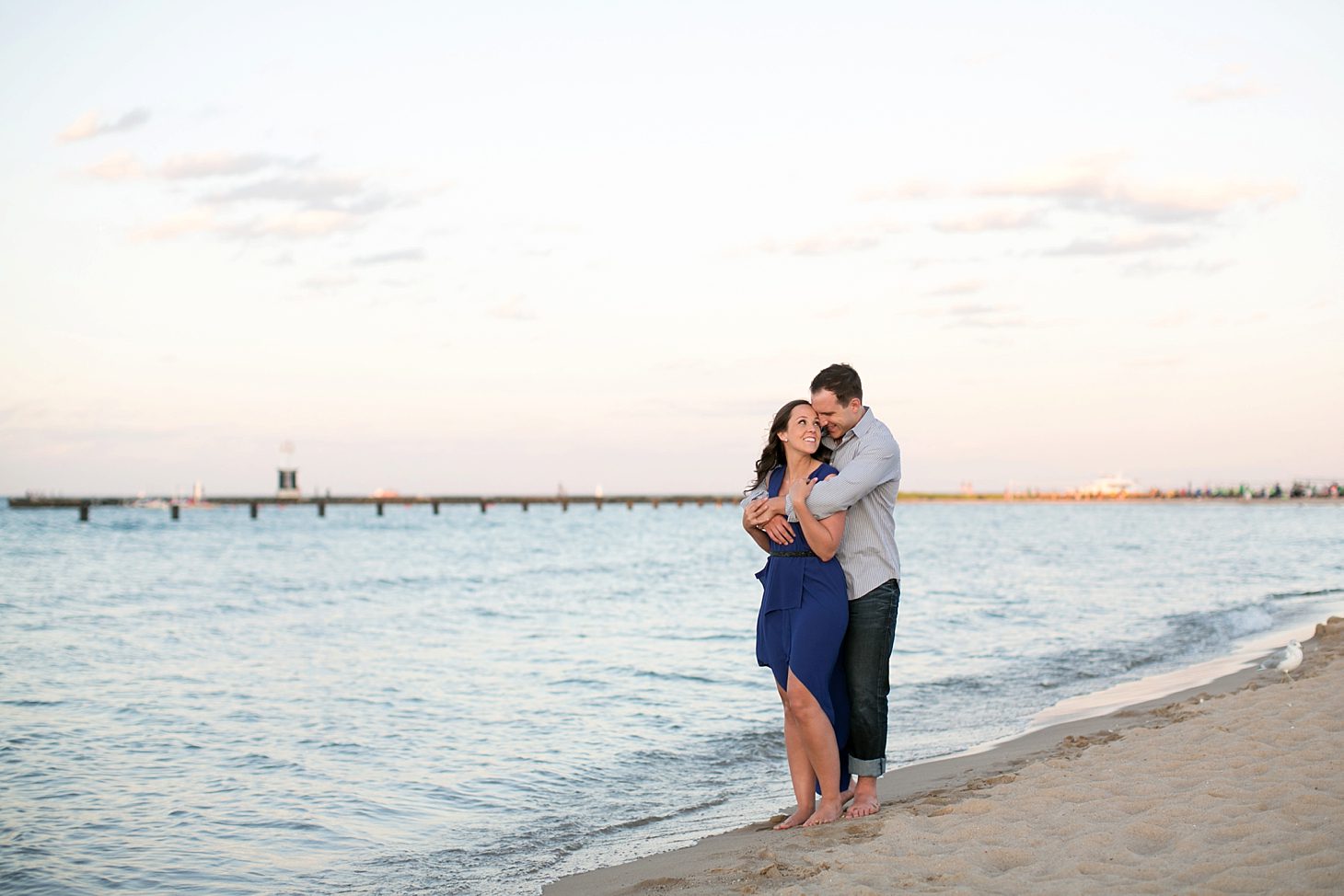 North Avenue Beach Engagement Photos in Chicago by Christy Tyler Photography_0007