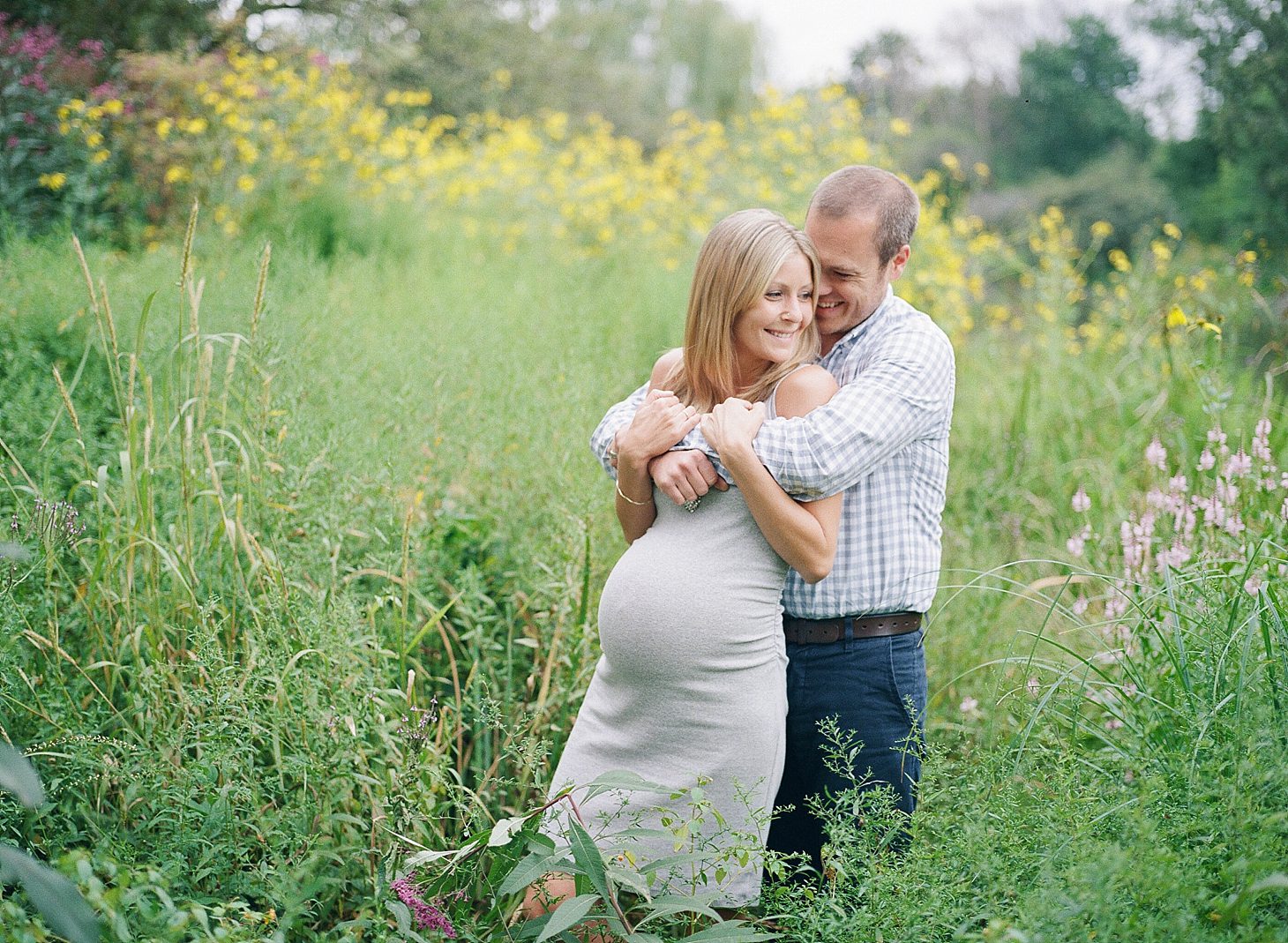 Chicago Gompers Park Maternity Session on Film by Christy Tyler Photography_0001