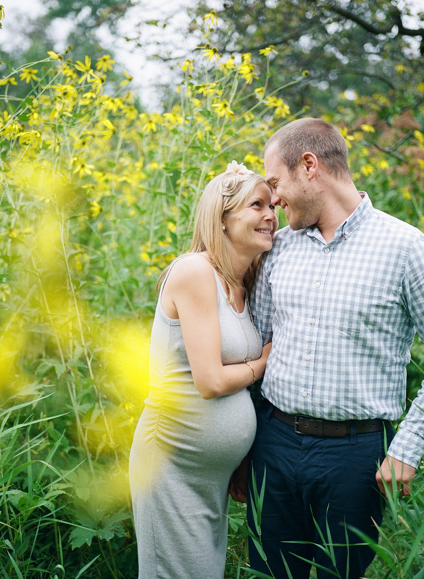Chicago Gompers Park Maternity Session on Film by Christy Tyler Photography_0010