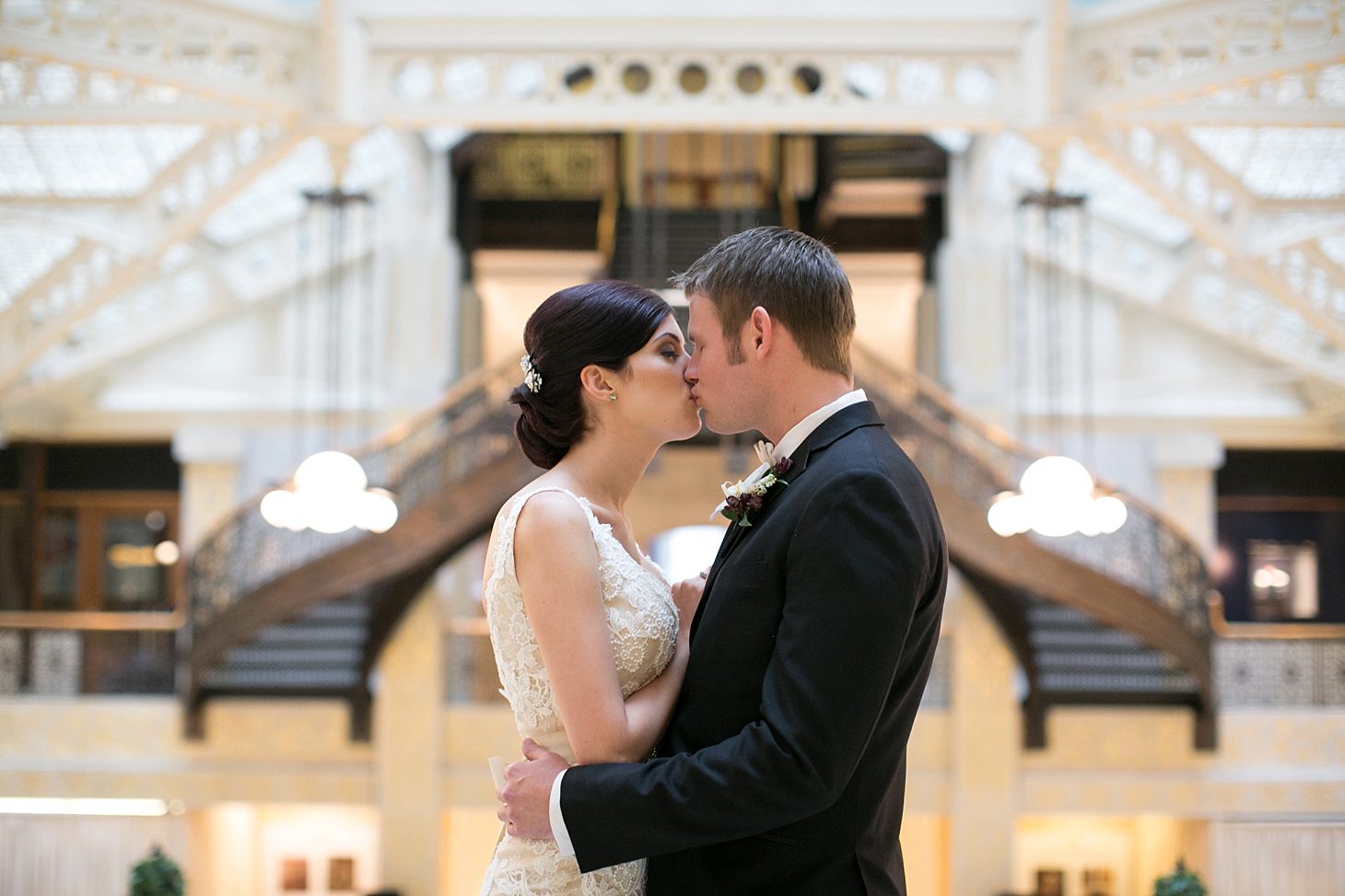 Rookery Building Chicago Wedding Photograpy by Christy Tyler Photography_0033