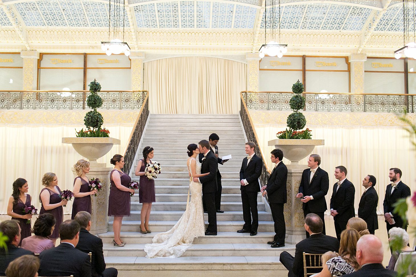 Rookery Building Chicago Wedding Photograpy by Christy Tyler Photography_0055