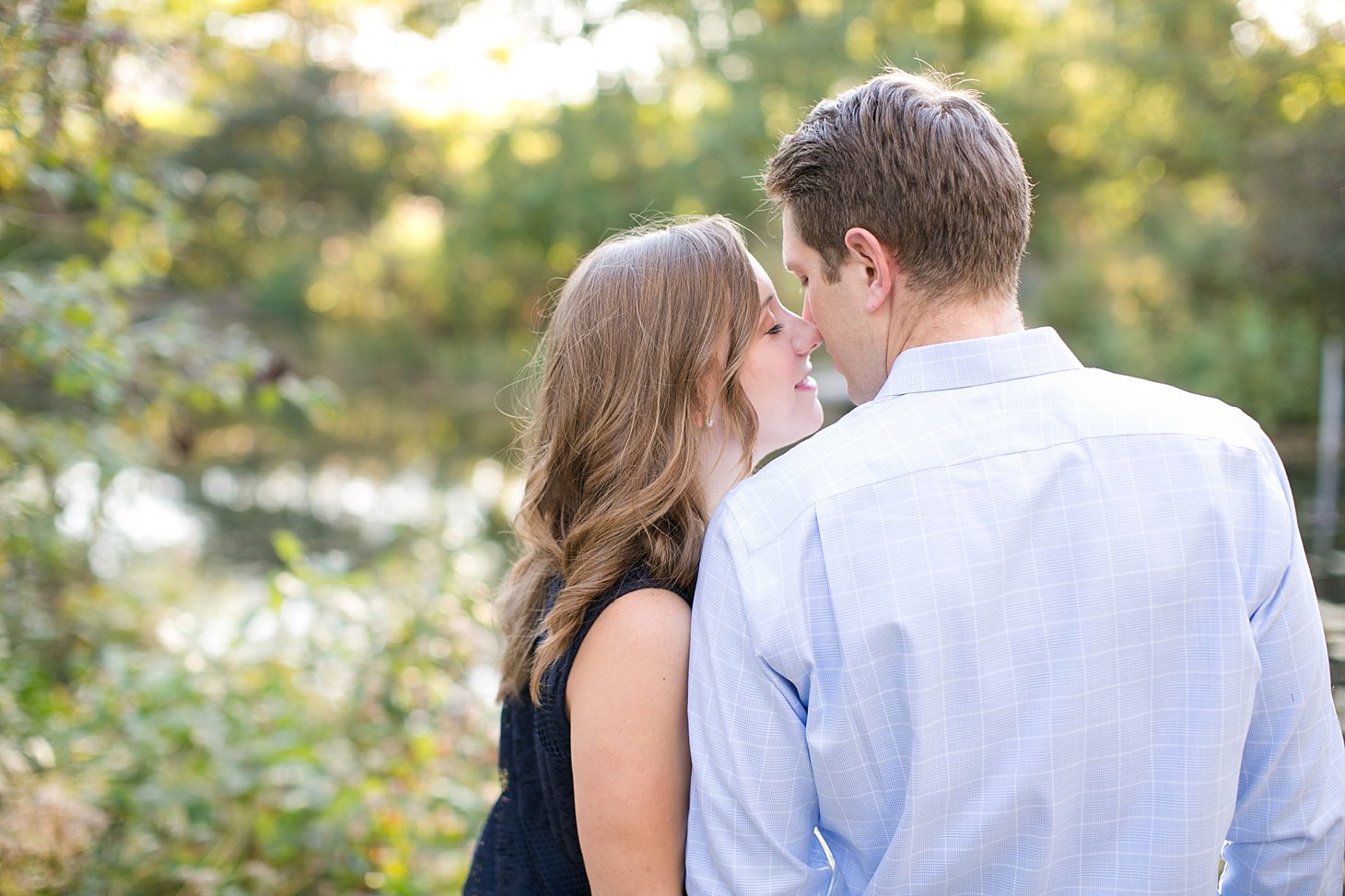 Lily pond & Chicago skyline engagement photos by Christy Tyler Photography_0002