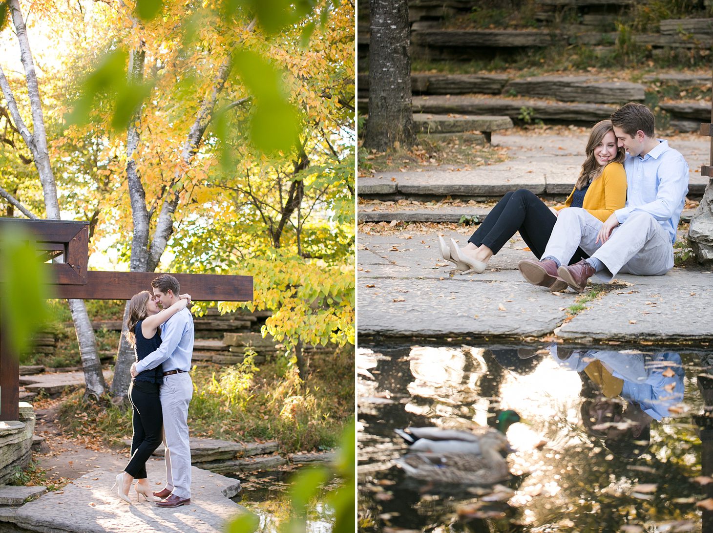 Lily pond & Chicago skyline engagement photos by Christy Tyler Photography_0011
