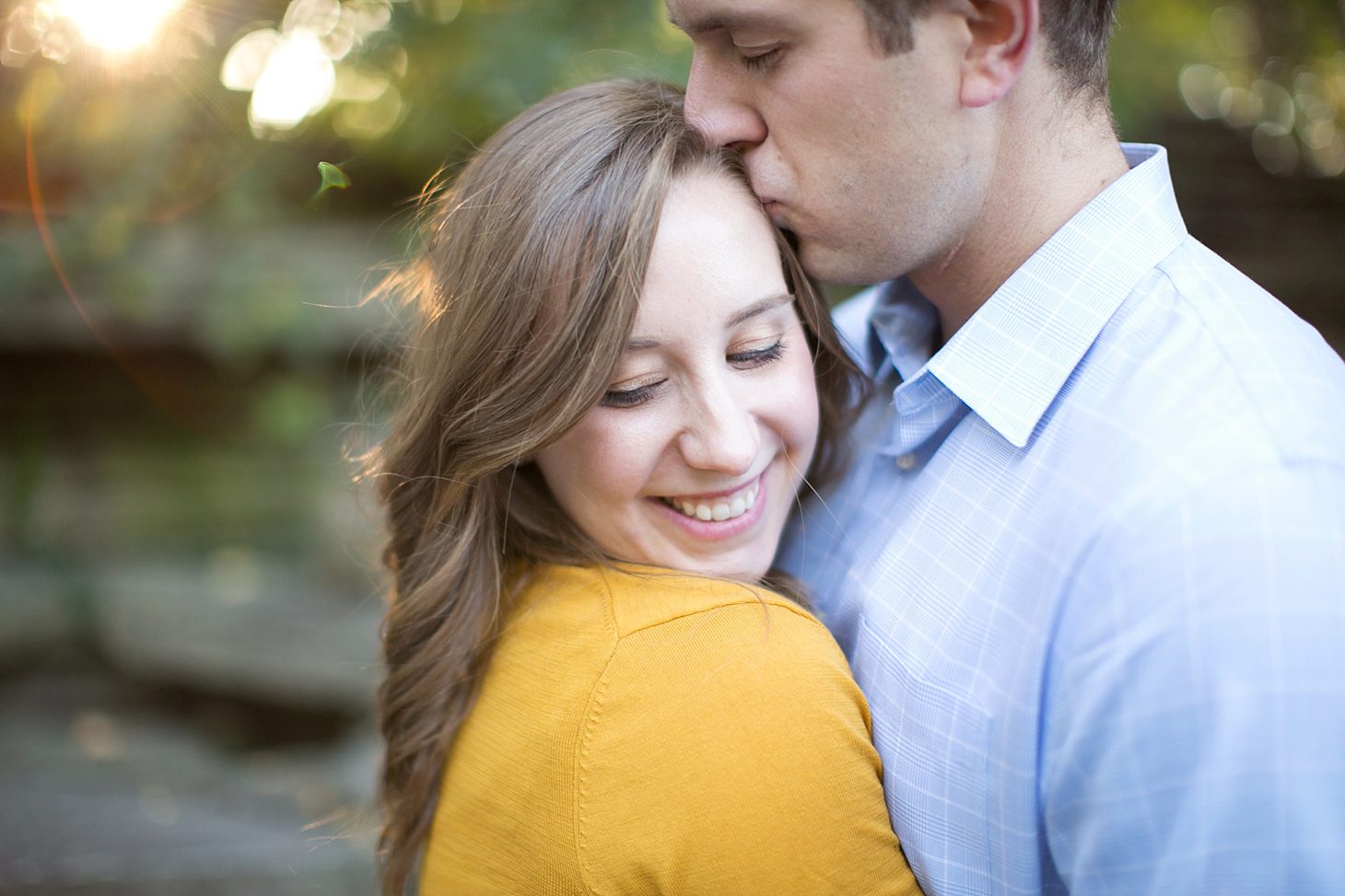 Lily pond & Chicago skyline engagement photos by Christy Tyler Photography_0015