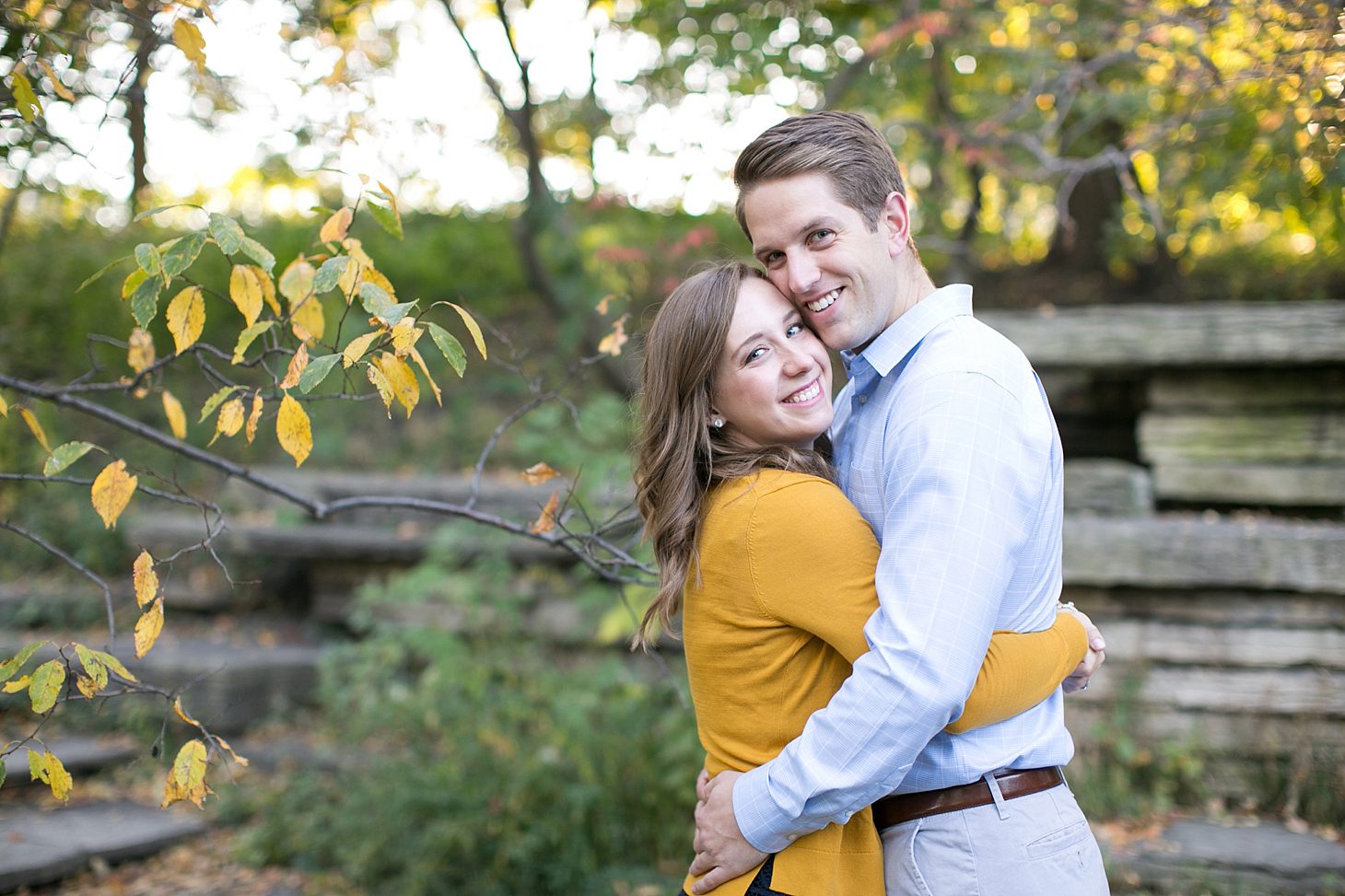 Lily pond & Chicago skyline engagement photos by Christy Tyler Photography_0019