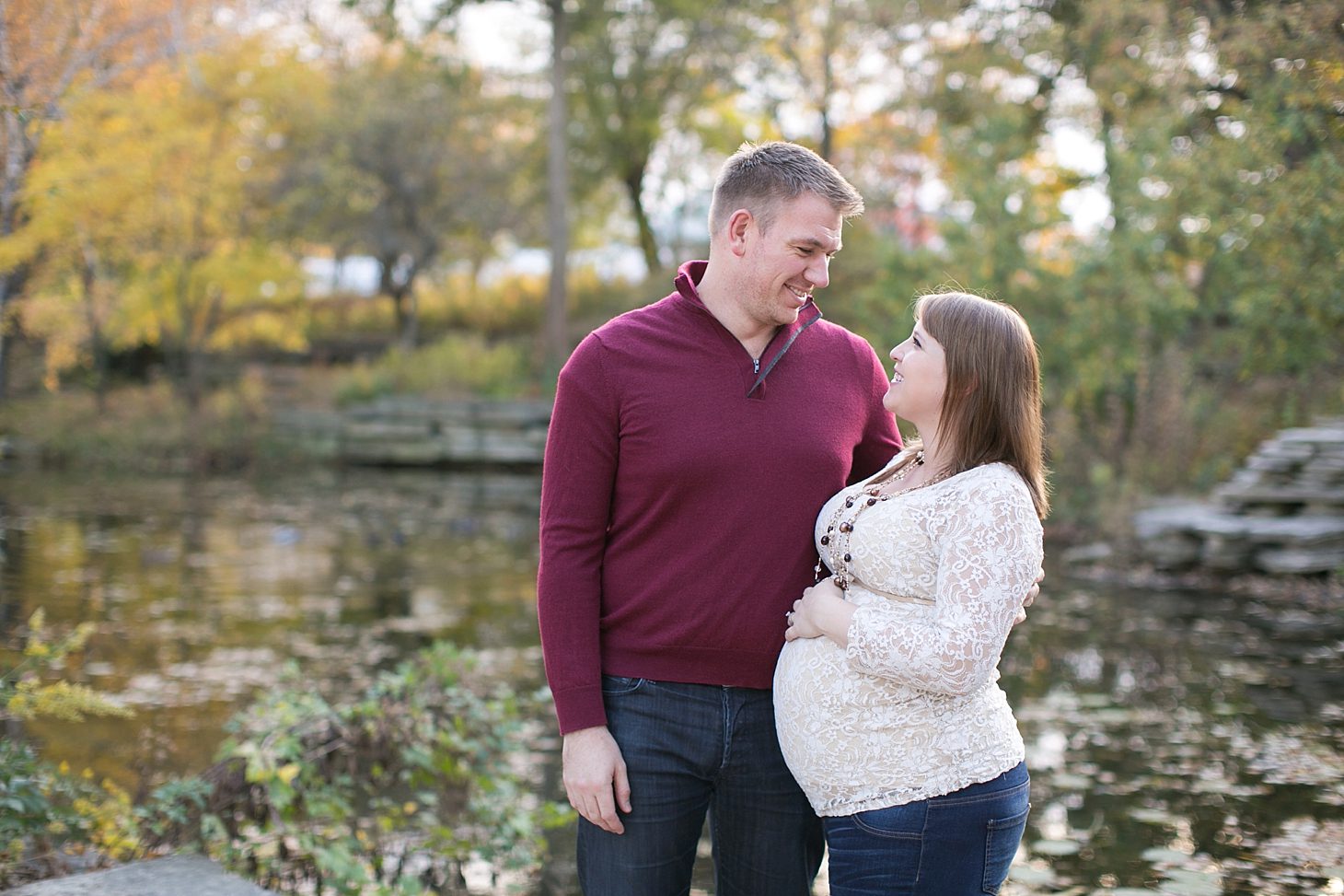 Alfred Caldwell Lily Pool Maternity Session by Christy Tyler Photography_0002
