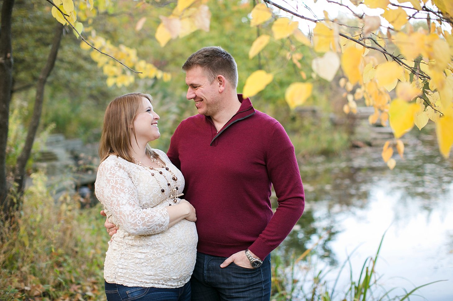 Alfred Caldwell Lily Pool Maternity Session by Christy Tyler Photography_0017