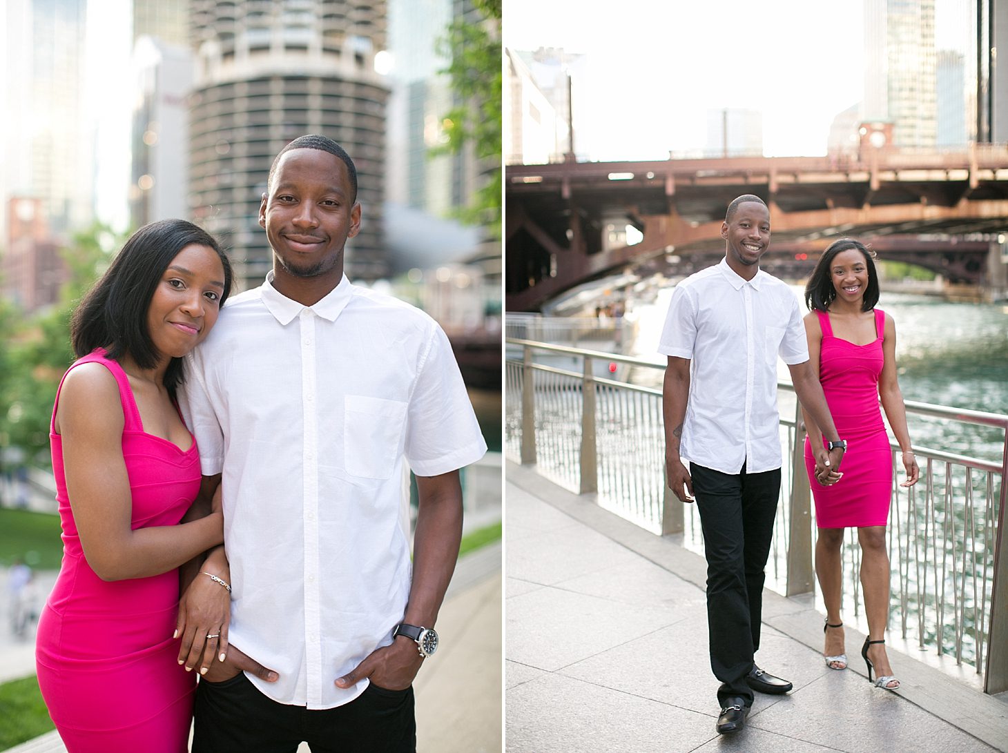 Chicago River Walk Engagement Photos by Christy Tyler Photography_0003