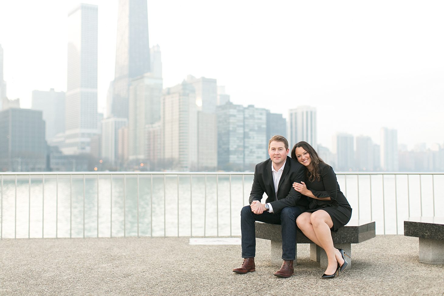 Downtown Chicago Engagement Photos_0014