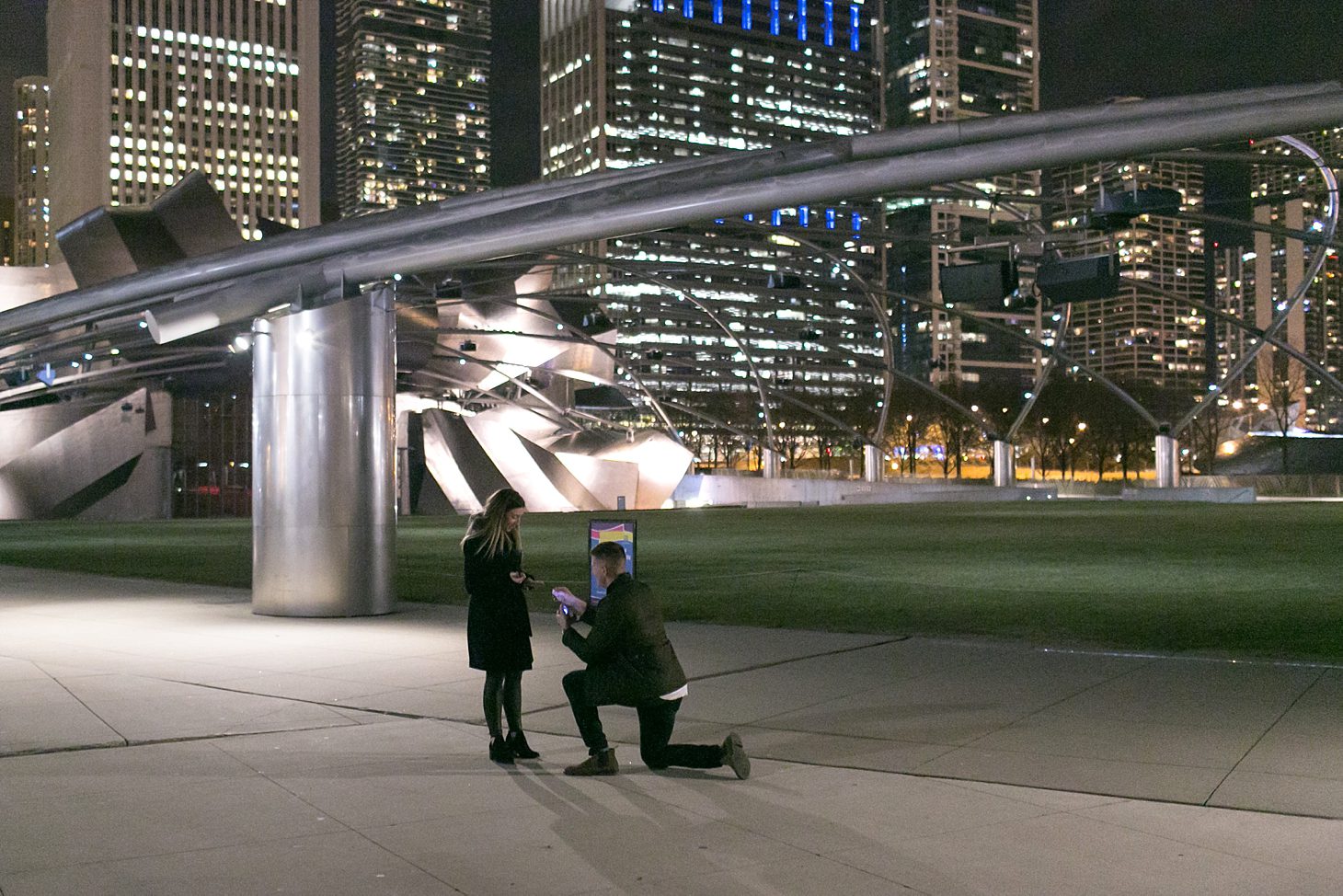 Millennium Park Proposal photos in Chicago_0005