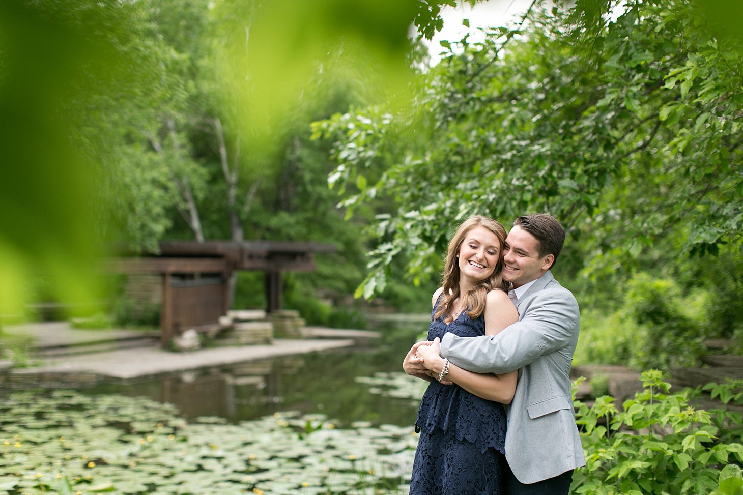 Lily Pool Engagement Photos Chicago_0006