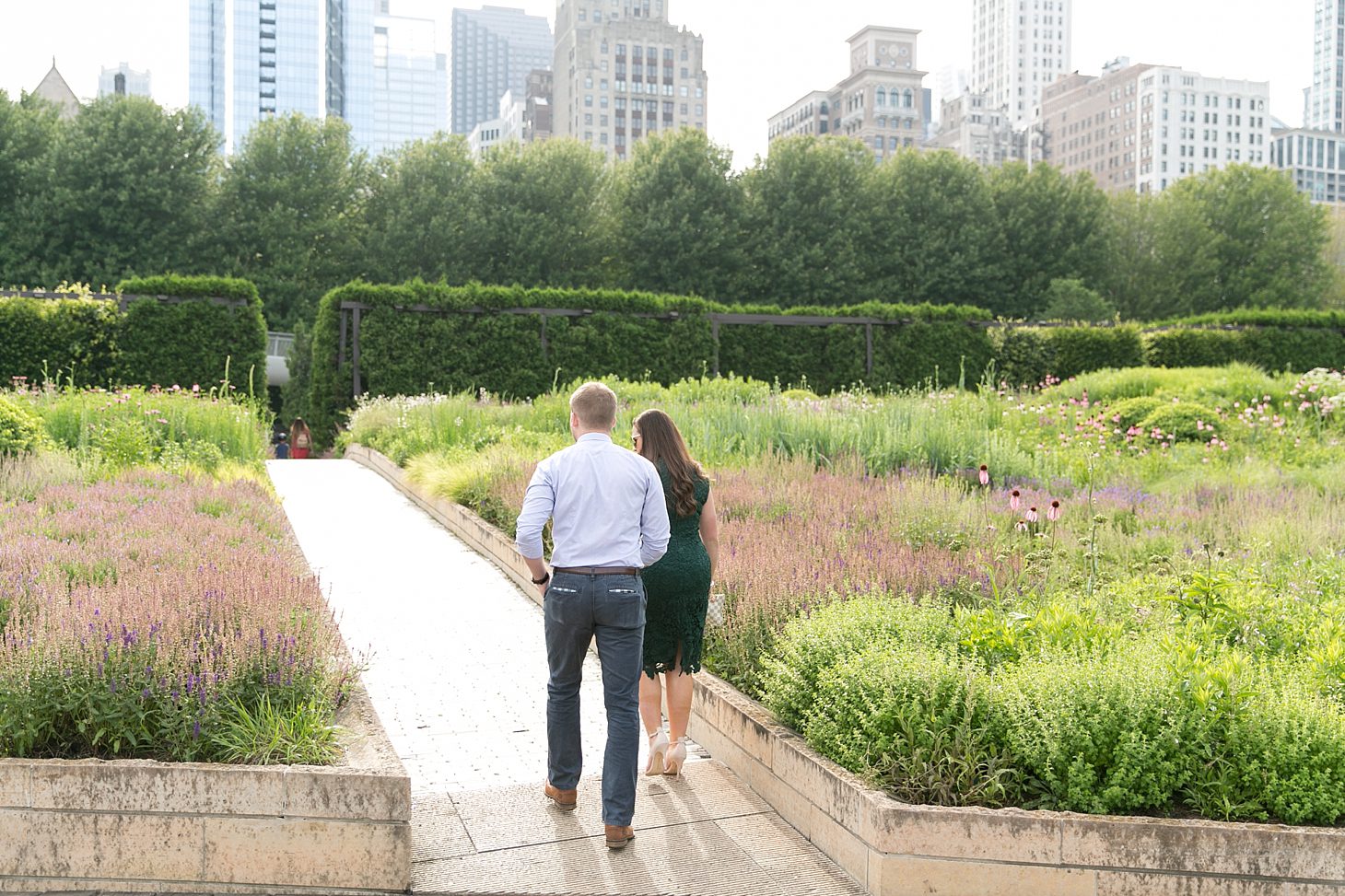 Chicago Proposal Photography Lurie Garden_0002