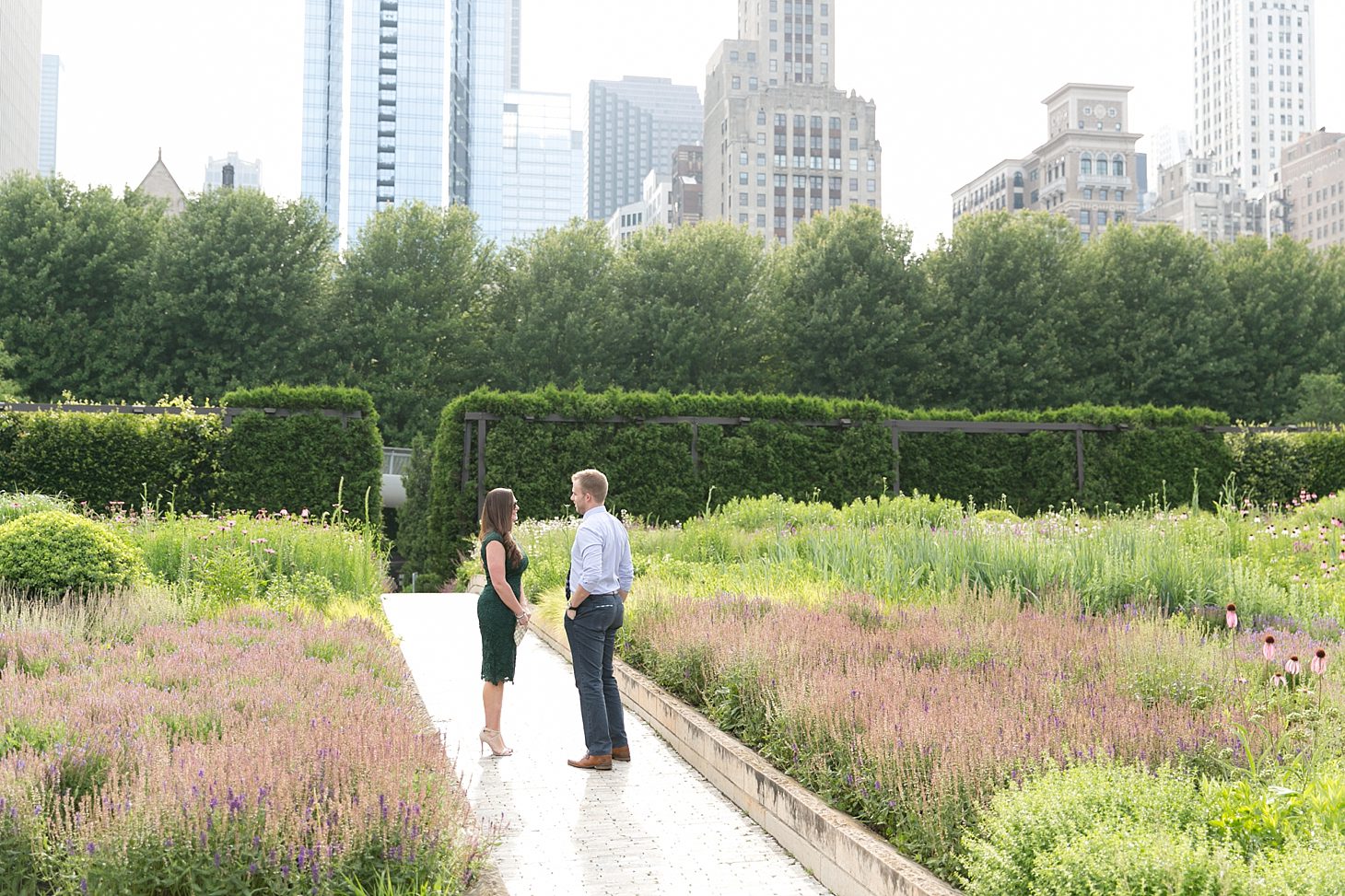 Chicago Proposal Photography Lurie Garden_0003