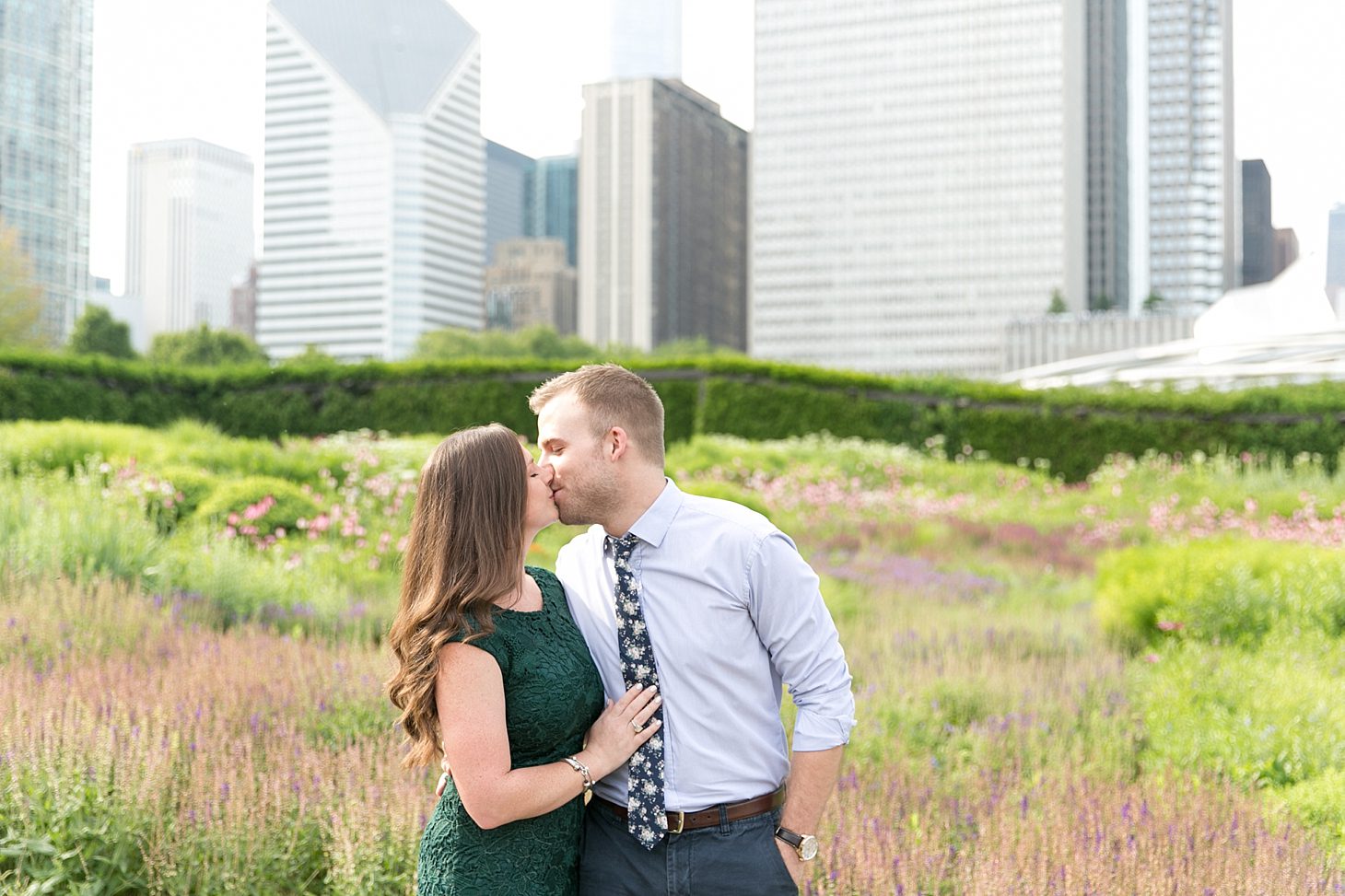 Chicago Proposal Photography Lurie Garden_0013
