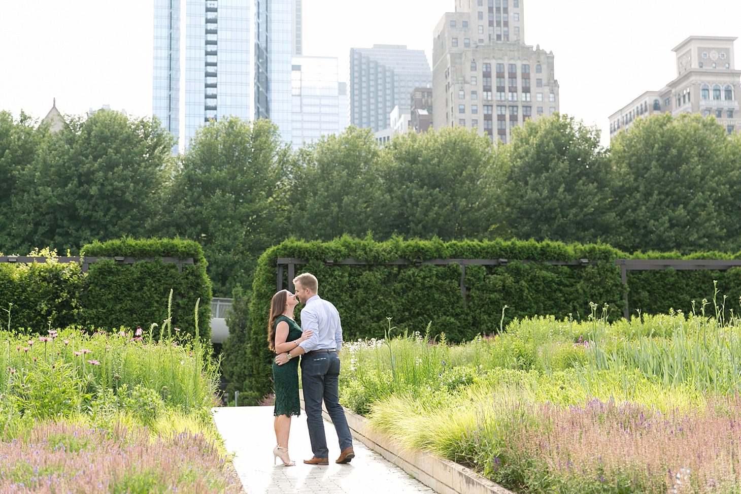 Chicago Proposal Photography Lurie Garden_0014
