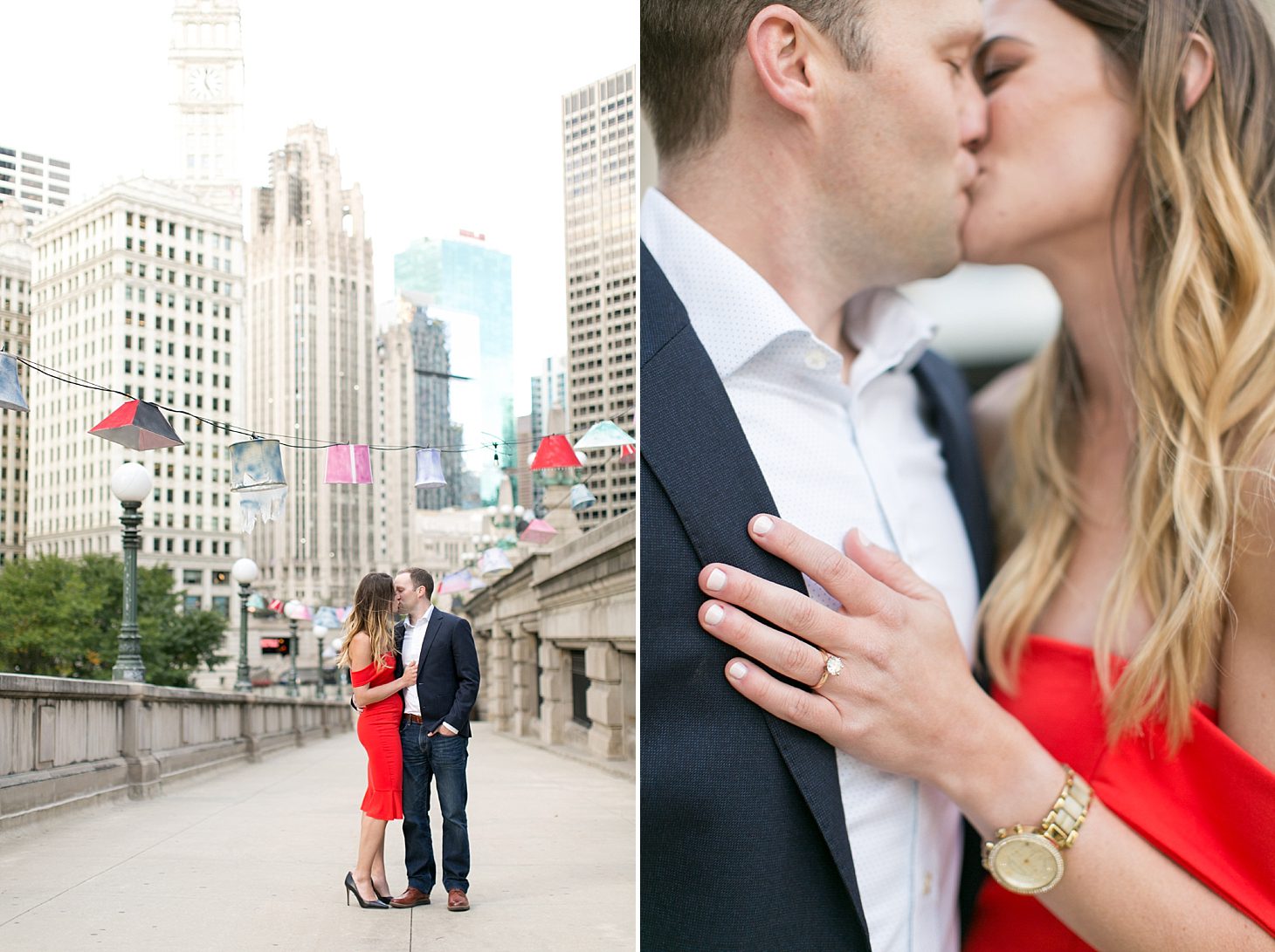 Downtown Chicago Engagement Photos_0009