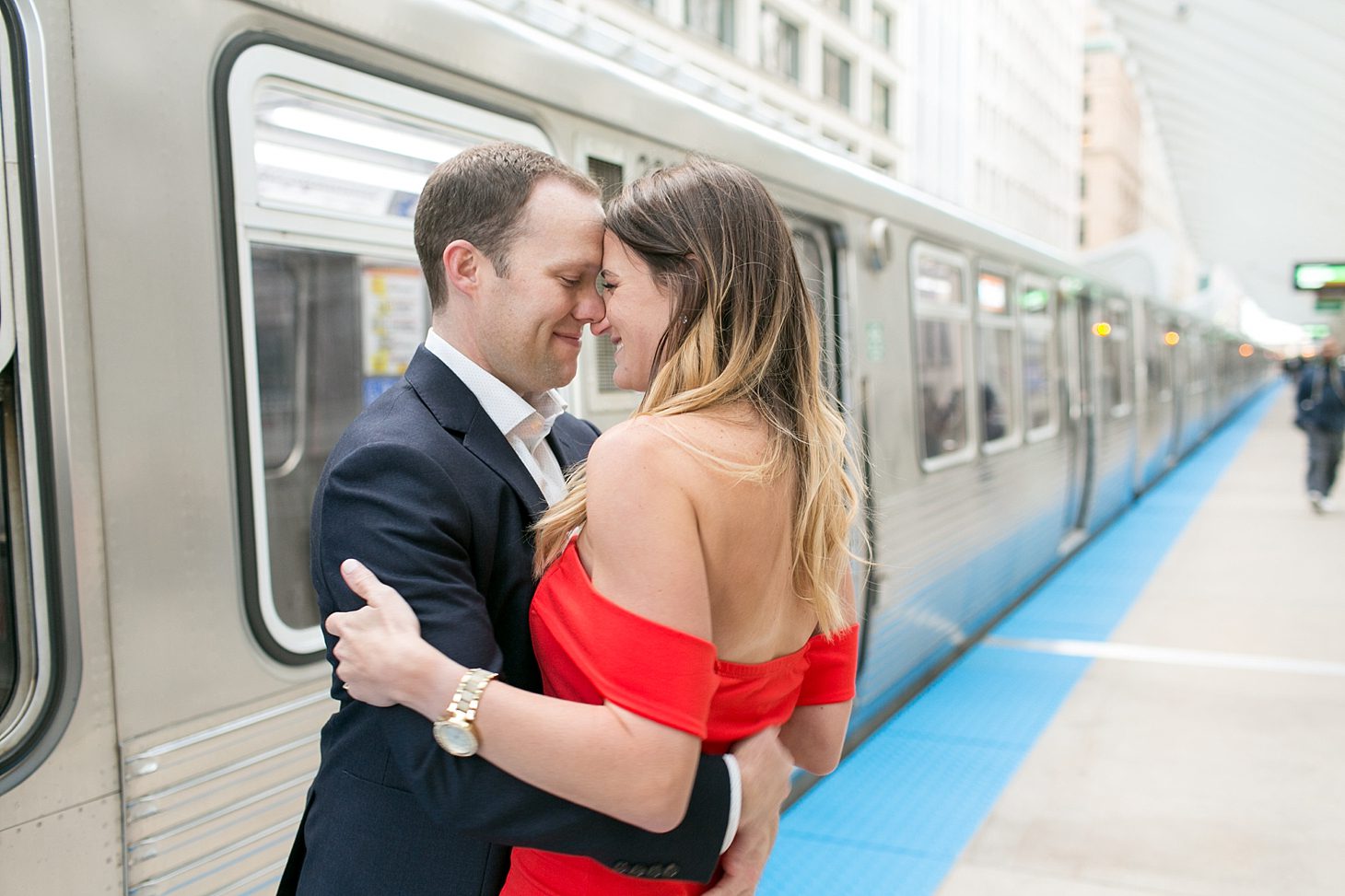 Downtown Chicago Engagement Photos_0021