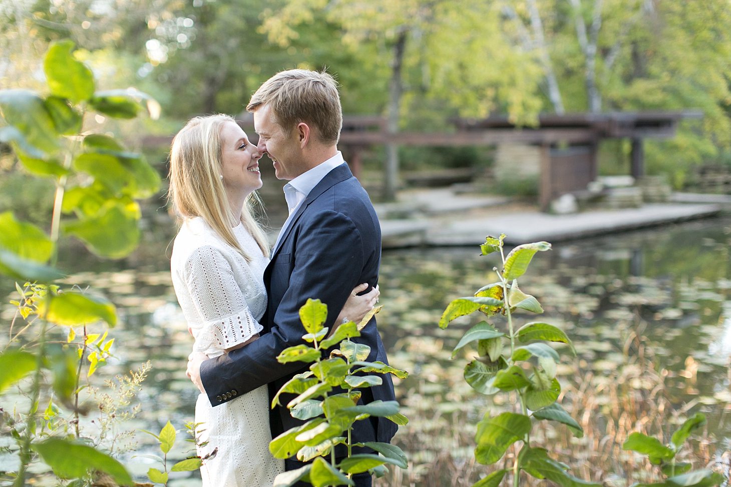 Lily Pond Chicago Engagement Photos_0006-1