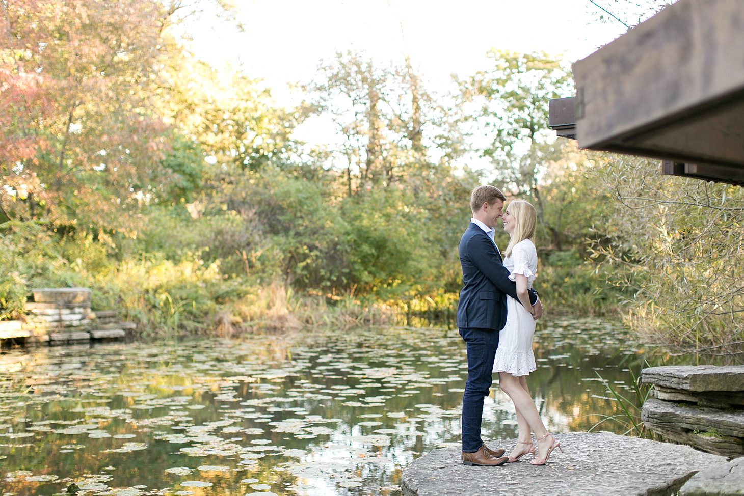 Lily Pond Chicago Engagement Photos_0010