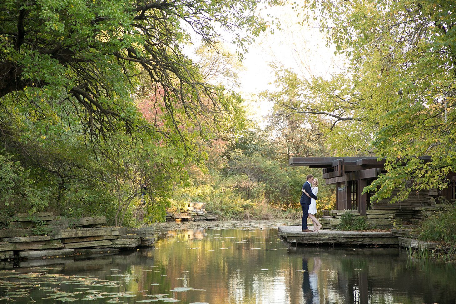 Lily Pond Chicago Engagement Photos_0012
