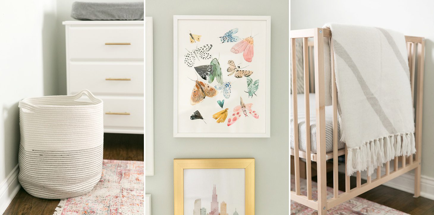 Baby Girl Nursery Inspiration for Small Spaces_0008