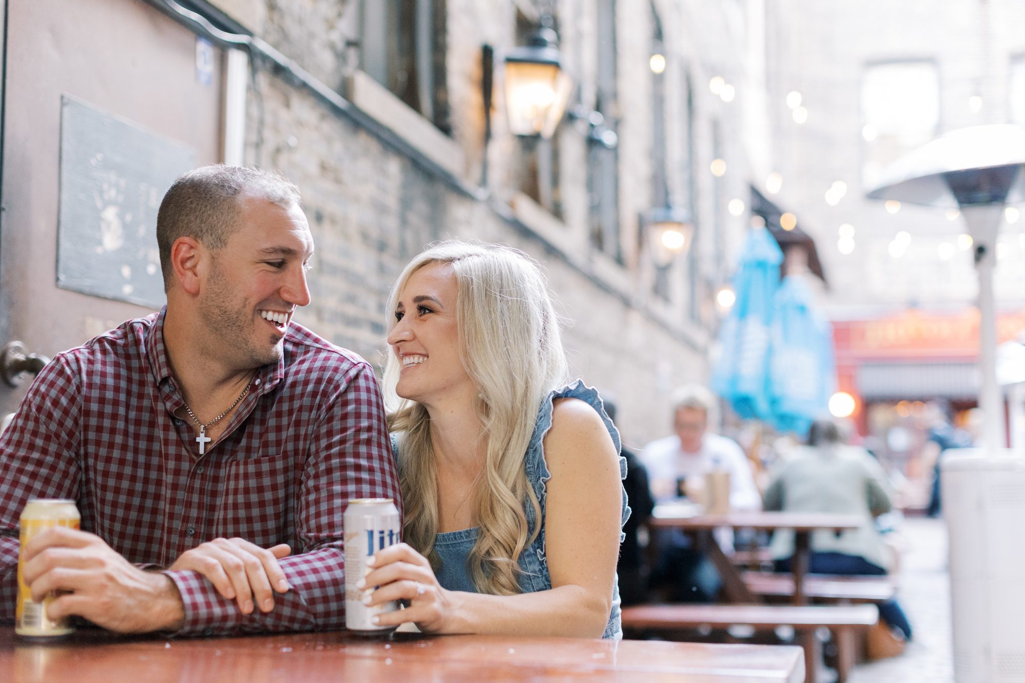 west Fulton market engagement photos in chicago